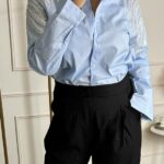 DIVA ΠΟΥΚΑΜΙΣΟ ΜΕ ΠΑΓΙΕΤΑ ΓΑΛΑΖΙΟ