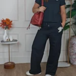 LOVELLE TSHIRT ΜΕ ΠΕΡΛΕΣ ΜΑΥΡΟ