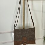 ΤΣΑΝΤΑ ECO LEATHER ΚΑΦΕ ΧΙΑΣΤΙ ΜΕ ΚΑΠΑΚΙ